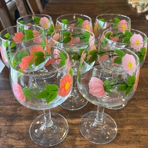 8 Franciscan Wine Glasses